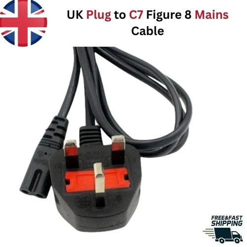 Figure mains power lead - figure, 8