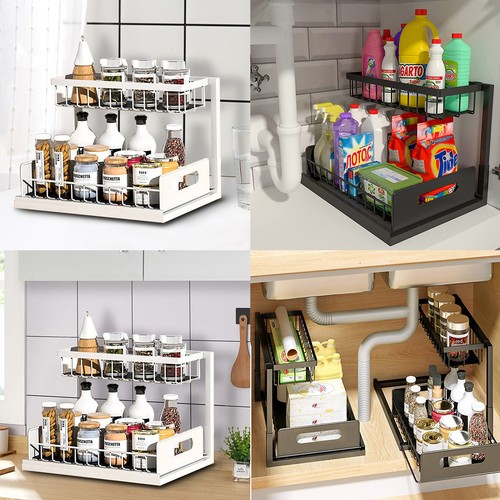 Under sink pullout storage - sink,