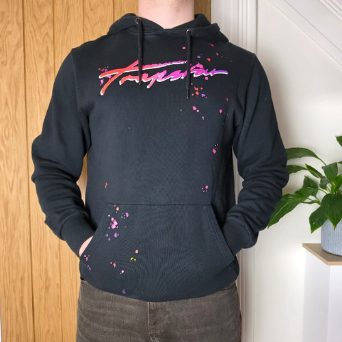 Men trapstar hoodie black - hoodie,