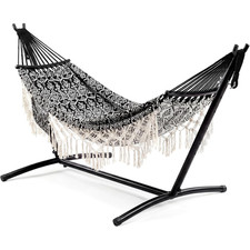 Double Hammock with Stand for