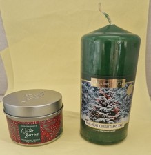 Christmas Candles x2