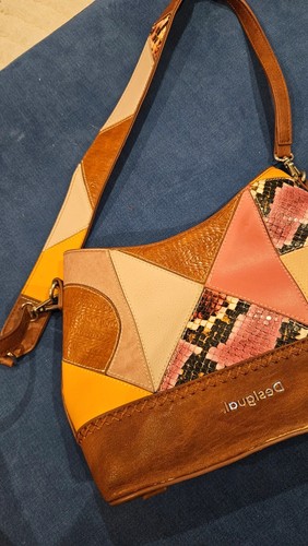 Desigual patchwork shoulder - desigual,