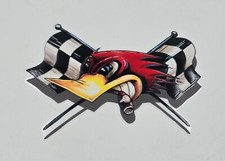 Decal Sticker Racing Duck