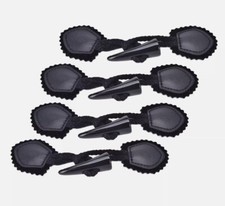 4 Pairs  Leather Horn Toggle