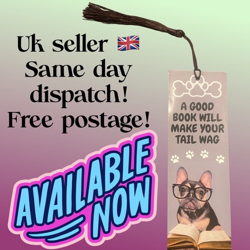 Dog bookmark for books beaded - dog,