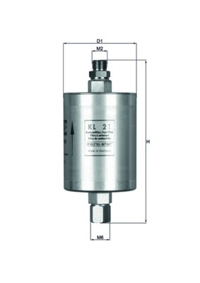 Mahle fuel filter for - filter,