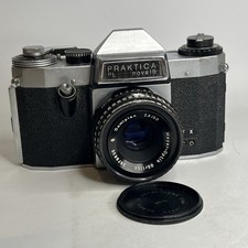Classic PRAKTICA PL Nova 1B 35mm SLR Film Camera With 50mm F/2.8 Lens