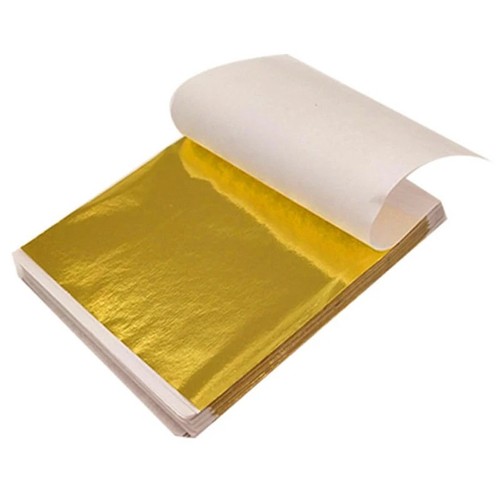 100pcs 24k edible gold leaf - 24k,