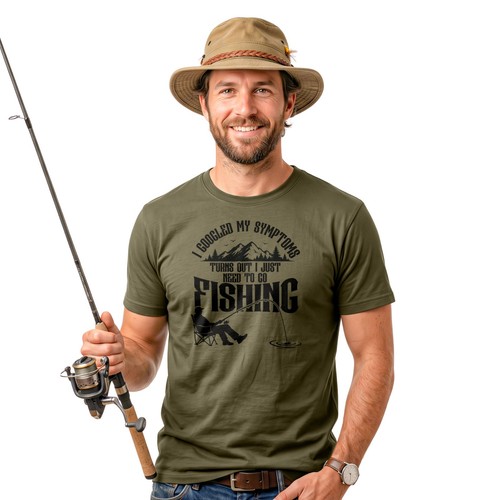 Funny fishing shirt - shirt, i