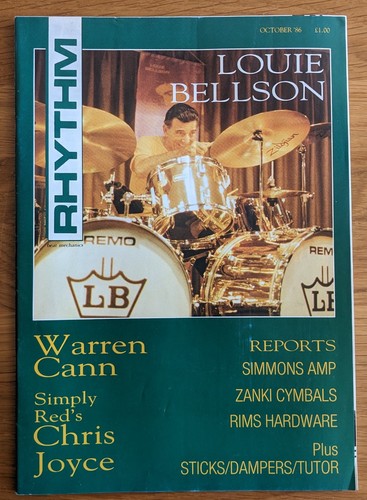 Louie bellson rhythm magazine - bellson,