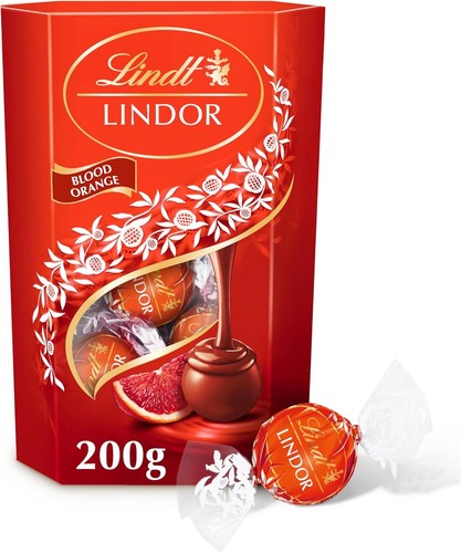 Lindt lindor blood orange - lindt, milk