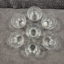 7 American Old Fashioned Clear Drink Glass Circleware range 11Oz (34Cl)