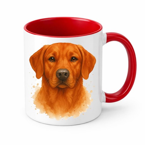 Red fox - red, mug