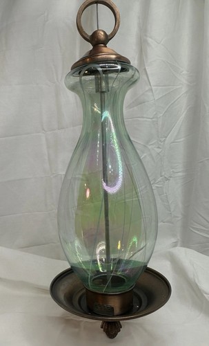 Iridescent aqua glass wild - iridescent,