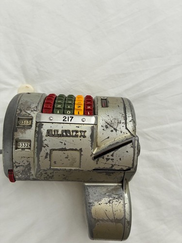 Vintage bus ticket machine - vintage,