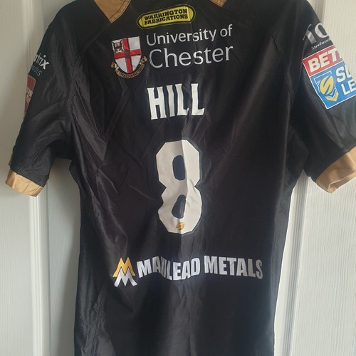 Warrington wolves match worn