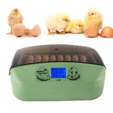 32 Digital Egg Incubator Temperature Control Hatcher Automatic Turning Chicken