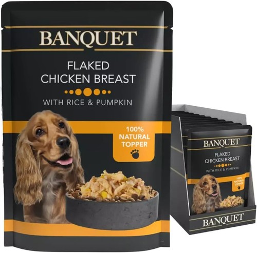Hilife banquet dog food flaked - banquet,