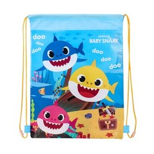 Baby Shark Drawstring Bag Pull