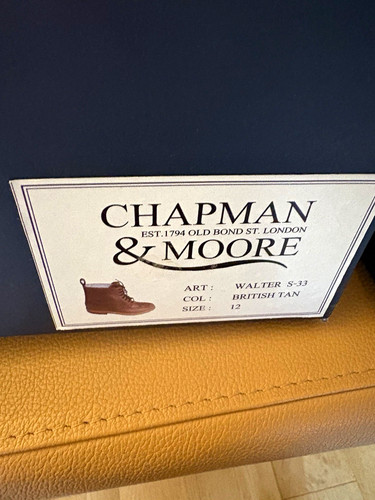 Chapman moore walter s 33 - &,
