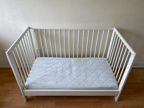 Ikea gulliver white cot - ikea,