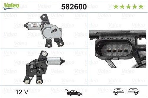 Wiper motor valeo 582600 for - wiper,