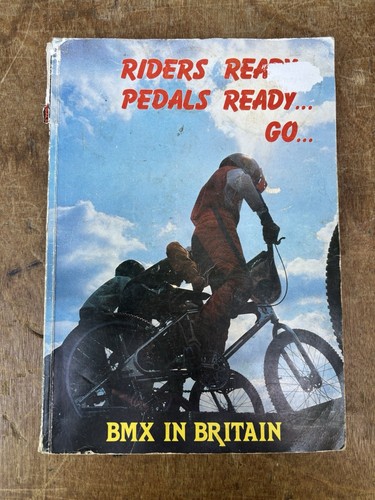 Vintage 1982 bmx book riders - book,