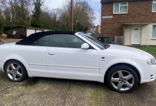 Breaking audi convertible - breaking,