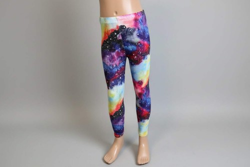 Girls galaxy leggings choice - galaxy,