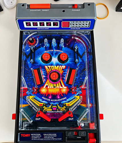 Tomy atomic pinball - tomy,