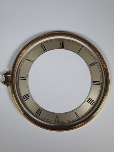 Vintage mantel clock dial - mantel,