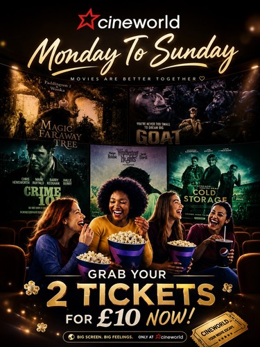 Cineworld cinema tickets - cineworld,