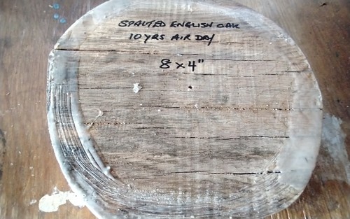 Spalted english oak years - english,