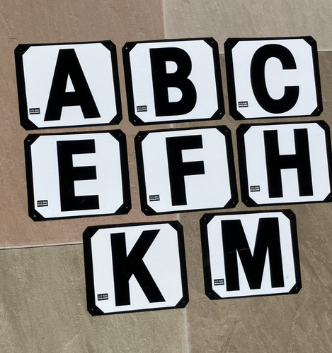 Shires dressage letters - shires,