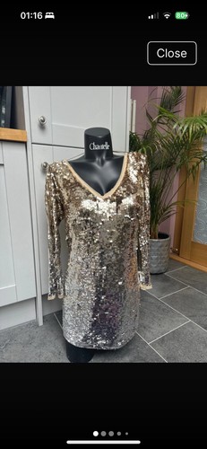 Karen millen sequinned dress - karen,
