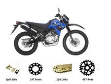 Yamaha xt125 gold - gold, heavy