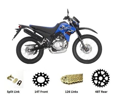Yamaha xt125 gold - xt125, duty