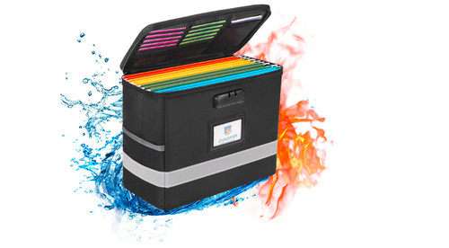 Locking file box security - box,