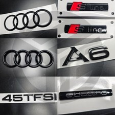 Audi A6 2019-23 C8 Gloss Black