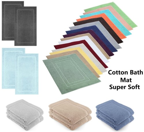 Bath mats terry toweling - 2x,