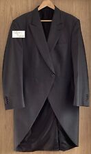 Charcoal Grey Mohair  Lightweight  Morning Tailcoat Coat - Weddings / Ascot