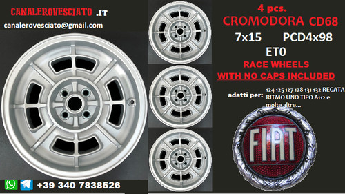 Fiat abarth cromodora cd68 - fiat,