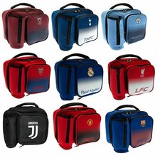 Football Fade Lunch Bag (with bottle holder) School Kids Gift Official Licensed