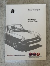Parts catalogue mg midget - catalogue,