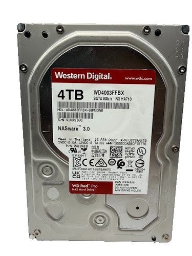Red pro 4tb nas - wd, hard