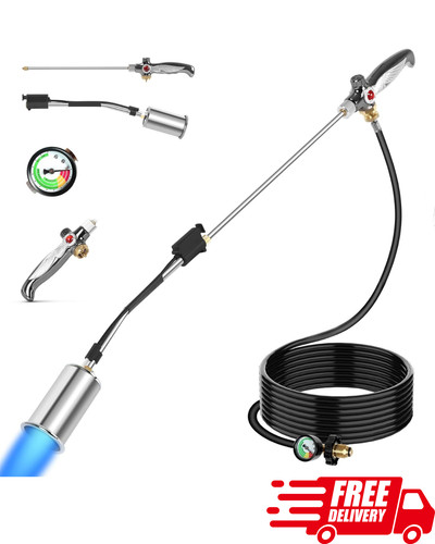 Propane weed burner torch 10ft - propane,