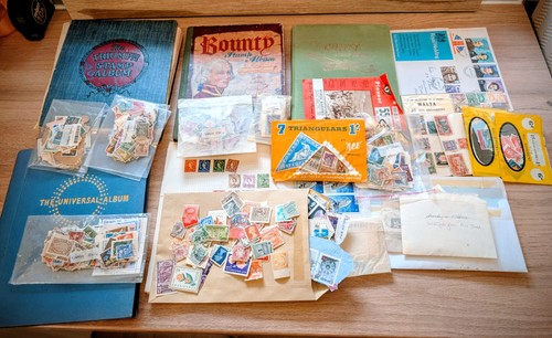World stamp collection - world,