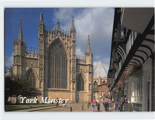 Postcard york minster england - postcard,