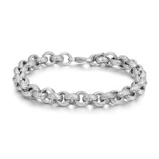925 Sterling Silver 9mm Chunky