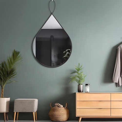 Tear drop fancy wall mirror - wall,
